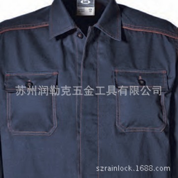 专业防护与舒适通勤的完美结合——苏州润勒克蓝色通勤工作服